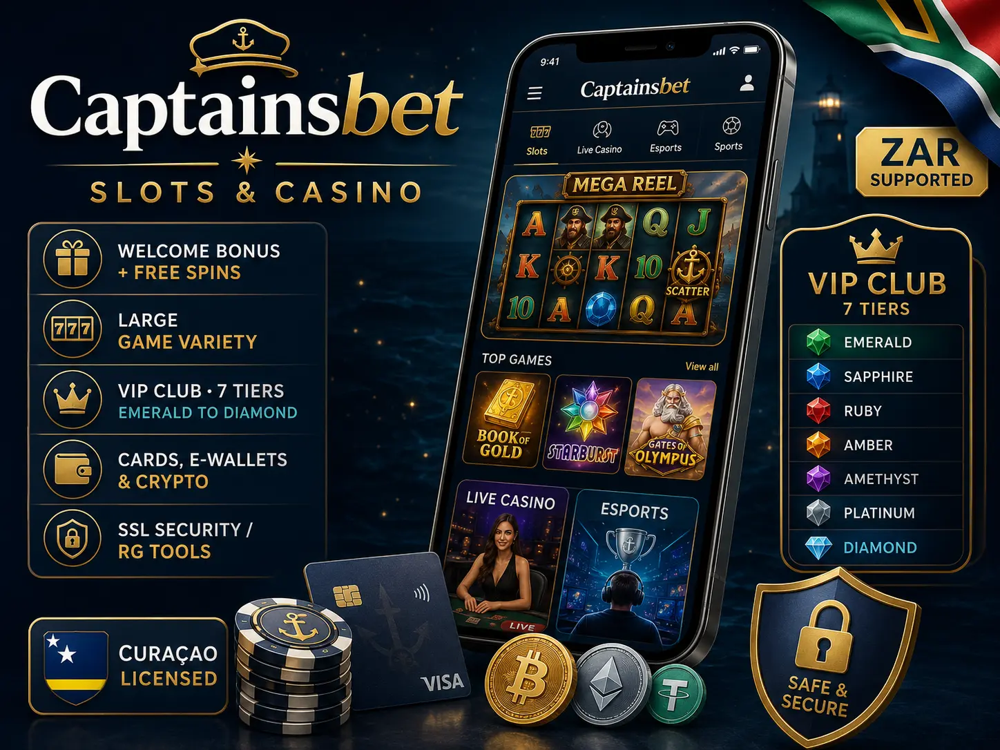 captainsbet south africa